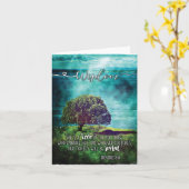 Proverbs 3:18 Foto Notecard Kaart (Gele Bloem)