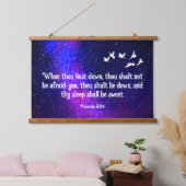 Proverbs 3:24 hangend wandkleed (Slaapkamer)