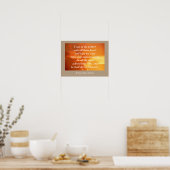 Proverbs 3:5-6 Art Print (Keuken)