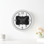 Proverbs 3:5-6 Bijbel Verse Aangepaste Christelijk Grote Klok (Huis)