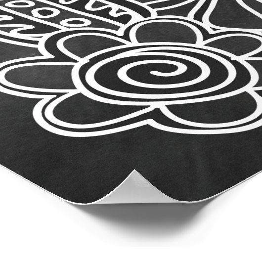 Proverbs 3:5-6 Chalkboard Style Poster (Coin)