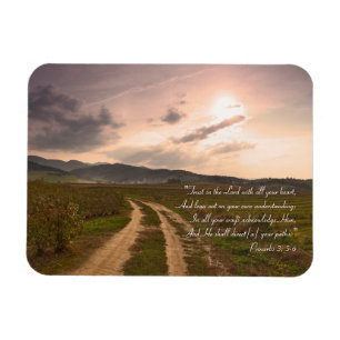 Proverbs 3; 5-6 - Inspirerend magneet