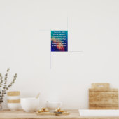 Proverbs 3:5-6 poster (Keuken)