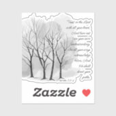 Proverbs 3:5-6 Trust in the Lord Sticker (Vel)