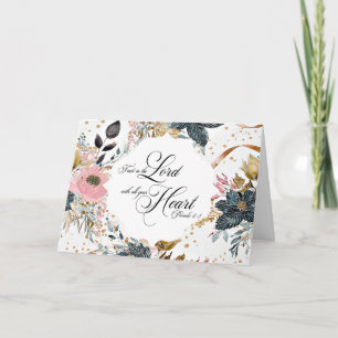 Proverbs 3:5-6 Vertrouwen in de Bijbel Verse van d Kaart