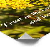 Proverbs 3:5 Bijbel poster (Hoek)