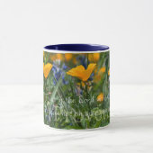 Proverbs 3:5 California Poppies Coffee Mok (Midden)