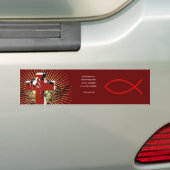 PROVERBS 3:6 Bijbelversie Bumpersticker (Op auto)