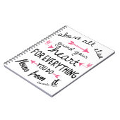 Proverbs 4:23-laptop/journaal notitieboek (Linkerzijde)