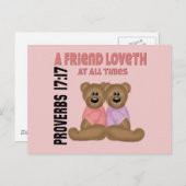 Proverbs Friend Briefkaart (Voorkant / Achterkant)