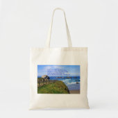 Proverbs Ocean Path Bijbelse Canvas tas (Voorkant)
