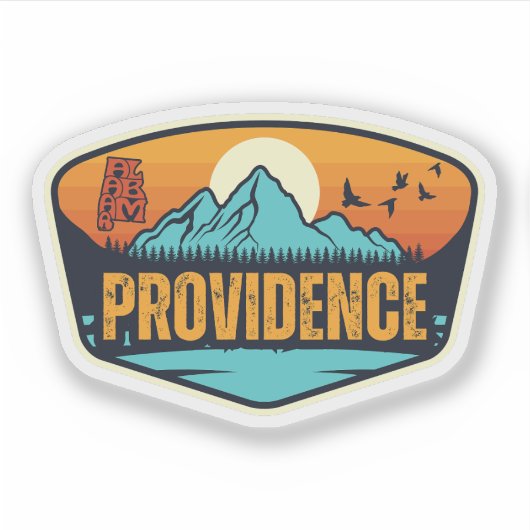 Providence, Alabama Sticker (Voorkant)