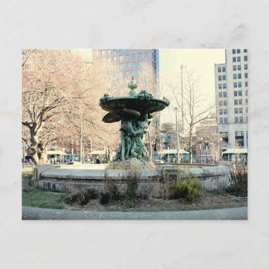 Providence Fountain Briefkaart (Voorkant)