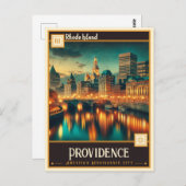 Providence, Rhode Island | Briefkaart (Voorkant / Achterkant)