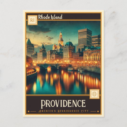 Providence, Rhode Island | Briefkaart (Voorkant)