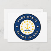 Providence Rhode Island Briefkaart (Voorkant / Achterkant)