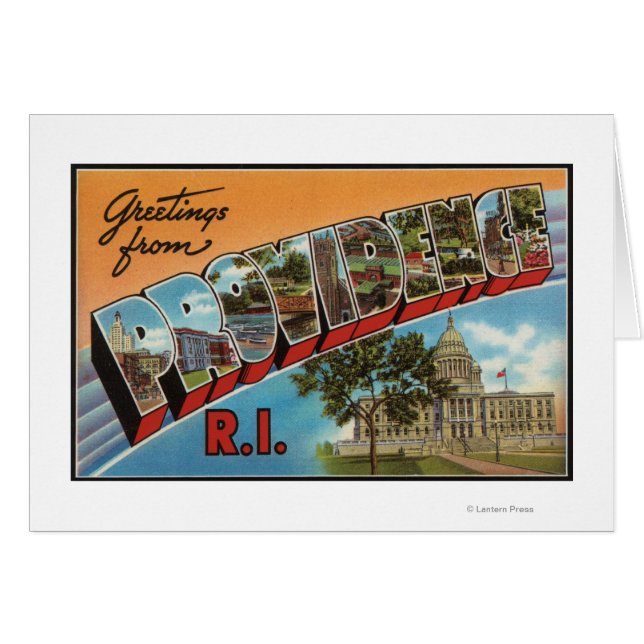 Providence, Rhode Island (Capital Building) (Voorkant Horizontaal)