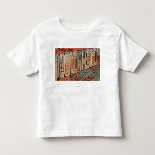 Providence, Rhode Island - Large Letter Scenes 2 Kinder Shirts (Voorkant)