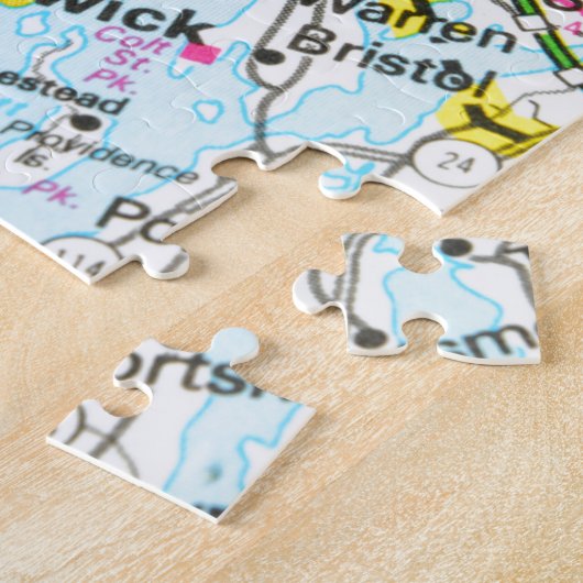 Providence, Rhode Island Legpuzzel (Zijkant)