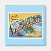 Providence, Rhode Island Magnet (Devant)