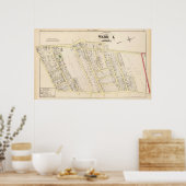 Providence Rhode Island Map 2 Poster (Keuken)