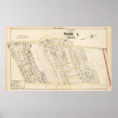 Providence Rhode Island Map 2 Poster (Voorkant)