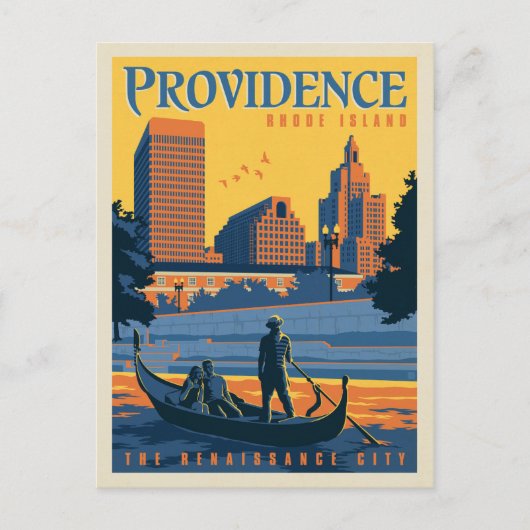 Providence, Rhode Island | Renaissance City Briefkaart (Voorkant)