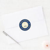 Providence Rhode Island Ronde Sticker (Envelop)