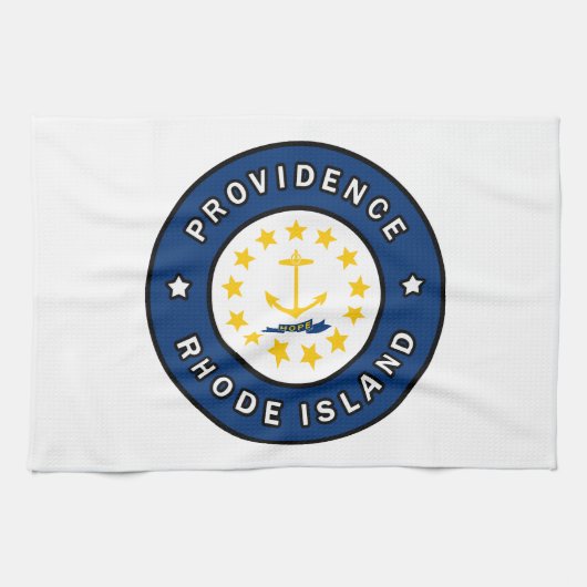Providence Rhode Island Theedoek (Horizontaal)