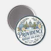 Providence, Rhode Island VS Magneet (Voorkant / Achterkant)