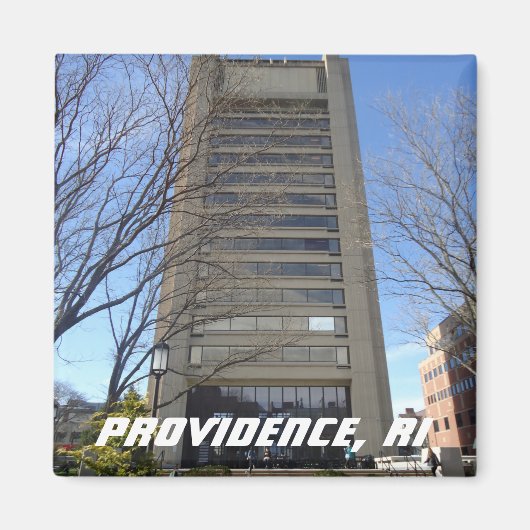 Providence, RI - College Hill Magneet (Voorkant)
