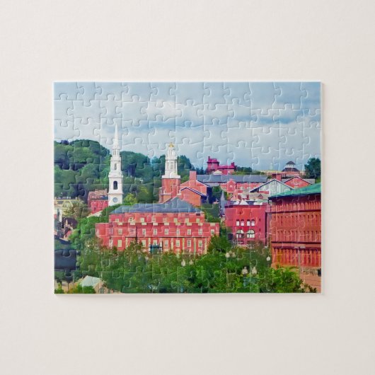 Providence RI Skyline II Legpuzzel (Horizontaal)
