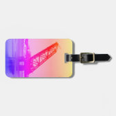 Providence, RI 'Stuck-Up Bridge' Bagagelabel (Voorkant horizontaal)