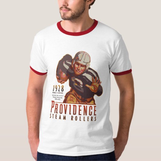 Providence Steam Rollers, Rhode Island T-shirt (Voorkant)