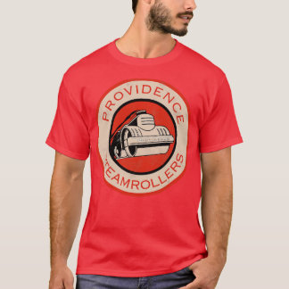 Providence Steamrollers Retro Defunct Fan Art T-shirt