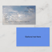 Providentiel - modèle de carte de visite (Devant / Derrière)