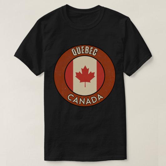Province of Quebec Canada T-shirt (Design voorkant)