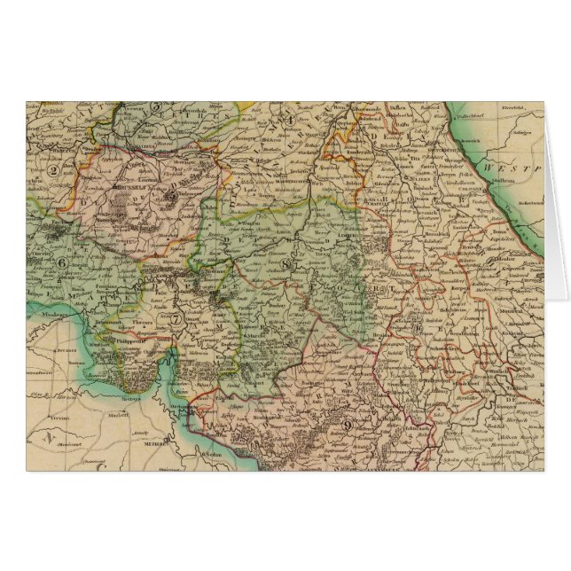 provinces de Belgique (Devant horizontal)