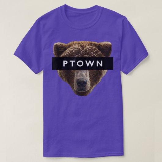 Provincetown Bear PTOWN Censor Bar 1697  T-shirt (Design voorkant)
