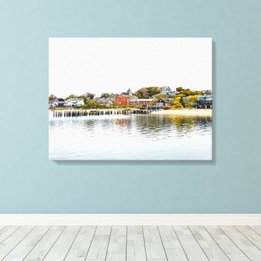 Provincetown Canvas Afdruk (Insitu (Houten vloer))