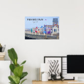 Provincetown Cape Cod Boardwalk Poster (Thuiskantoor)