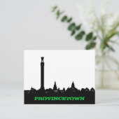 Provincetown cartoon briefkaart (Staand voorkant)