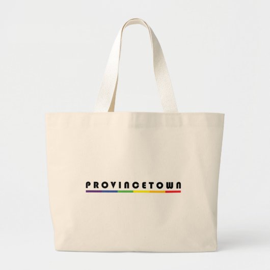 Provincetown Grote Tote Bag (Voorkant)