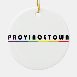 Provincetown Keramisch Ornament