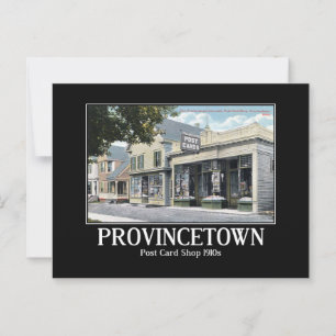 Provincetown MA Briefkaart Shop jaren 1910