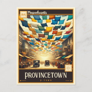 Provincetown, Massachusetts    Briefkaart