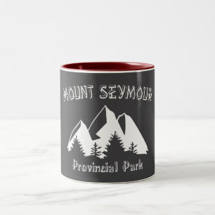 Provinciaal park Mount Seymour Tweekleurige Koffiemok