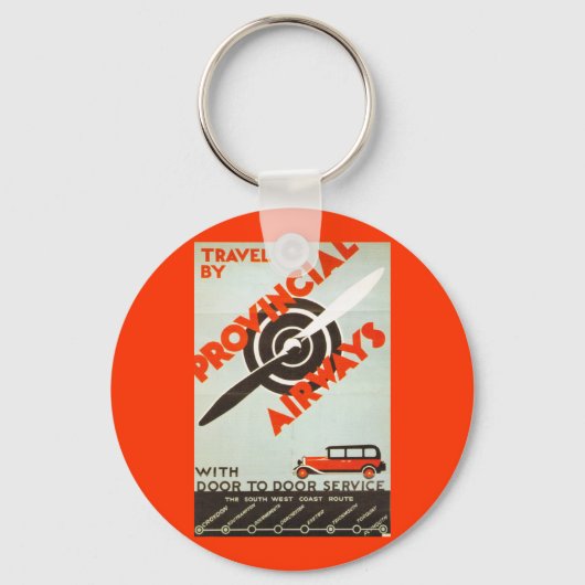 Provincial Airways Sleutelhanger (Voorkant)