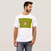 Provinciale vlag Granada (Spanje) T-shirt (Voorkant volledig)