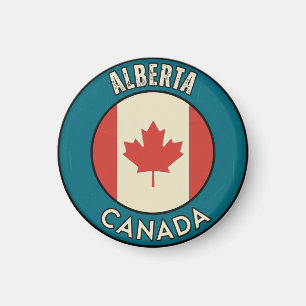 Provincie Alberta Canada Magneet